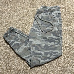 Camouflage cargo pants